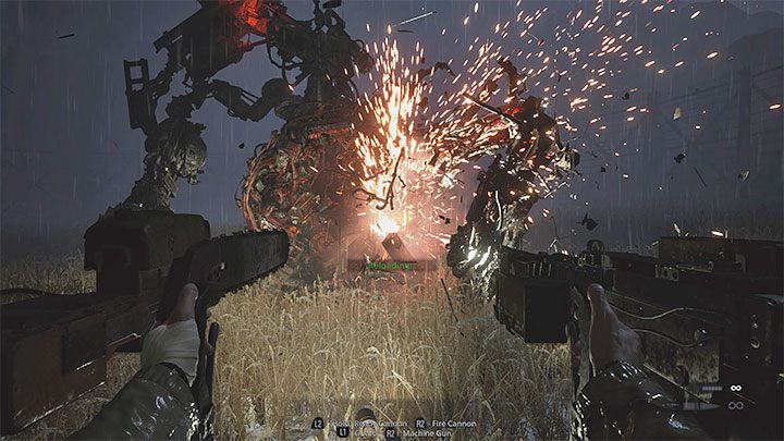 Celujcie w czerwone obszary na pancerzeu bossa - są to jego słabe punkty - Resident Evil Village: Zmutowany Heisenberg - boss, jak pokonać? - Resident Evil Village - poradnik do gry