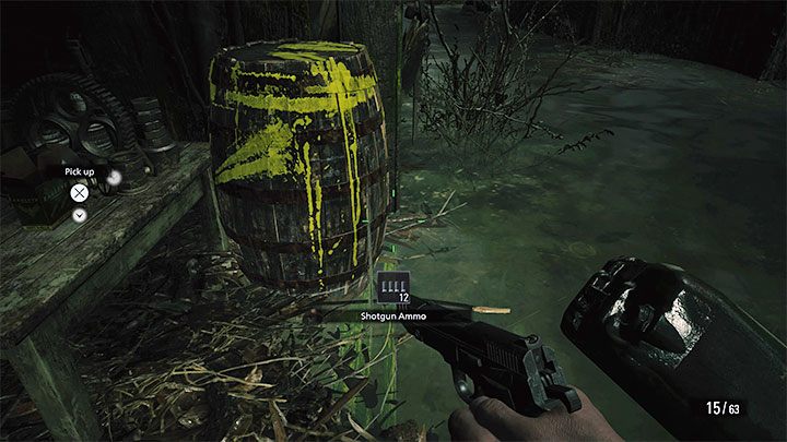 Obszar walk skrywa dużo lootu, który warto w miarę możliwości zbierać - Resident Evil Village: Pokonanie bossa Moreau i opuszczenie zbiornika - solucja - Resident Evil Village - poradnik do gry