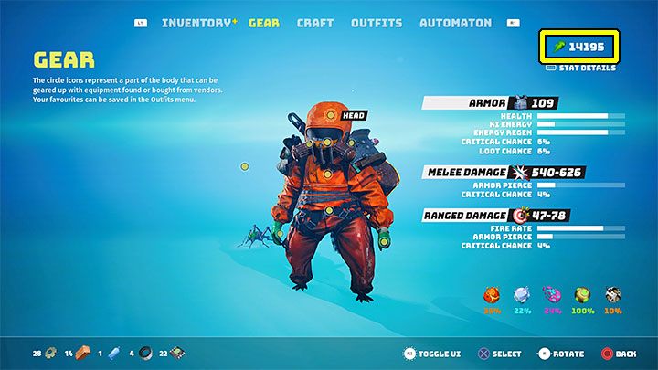 Walutą w grze są zielone (Green) - Biomutant: Waluta Zielone/Green - jak się wzbogacać? - Biomutant - poradnik do gry