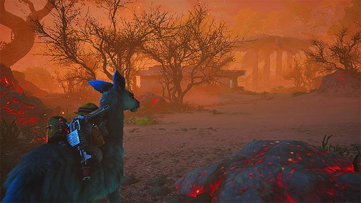 Odszukajcie znacznik pobocznego questu dla tego skafandra na mapie świata - Biomutant: Skafandry/kombinezony - jak zdobyć? - Biomutant - poradnik do gry