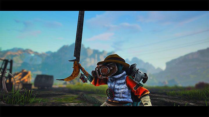 W nagrodę za pokonanie bossa Lupa-Lupin będziecie mogli zabrać początkową odnowioną broń (Initial Upcycled Weapon) - Biomutant: Pojedynek z Lupa-Lupin - czy można wygrać? - Biomutant - poradnik do gry
