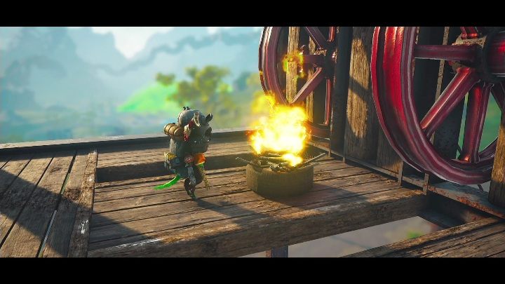 Zadanie polega na podpaleniu trzech ognisk ostrzegawczych - Biomutant: Sygnał ogniowy - solucja, opis przejścia - Biomutant - poradnik do gry