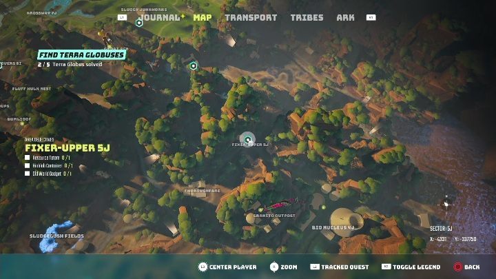 Lokalizacja: Doremoncik 5J (Fixer-Upper 5J) - Biomutant: Znajdź globusy - solucja, opis przejścia - Biomutant - poradnik do gry