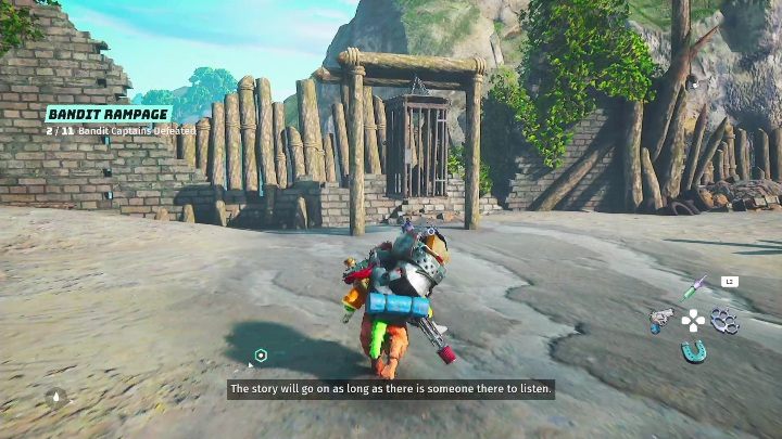 Na siódmego więźnia natkniecie się w obozie wroga, w miejscówce Fruggo (Fruggos Joint) - Biomutant: Więźniowie - solucja, opis przejścia - Biomutant - poradnik do gry