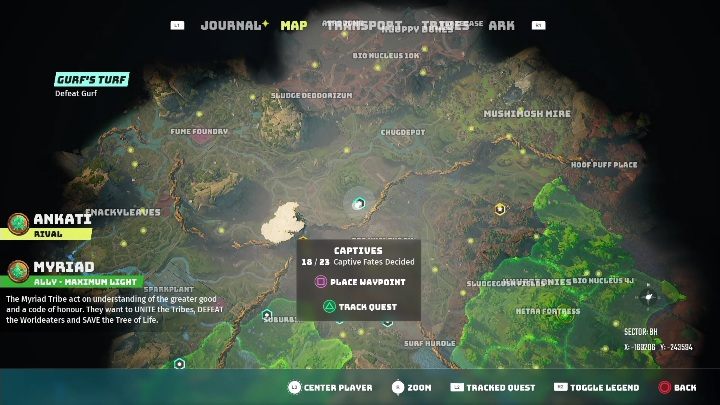 Lokalizacja: Obóz Tissela (Tissels Camp) - Biomutant: Więźniowie - solucja, opis przejścia - Biomutant - poradnik do gry