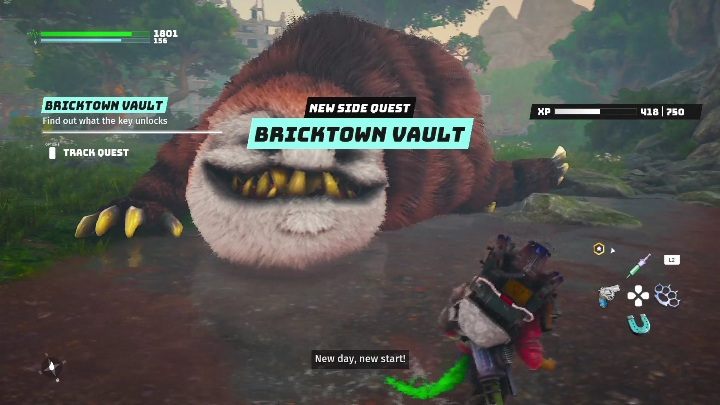 Jak zdobyć klucz: Pokonać Bling Sizzlefluff - Biomutant: Skarbce z Dawnoświata - solucja, opis przejścia - Biomutant - poradnik do gry