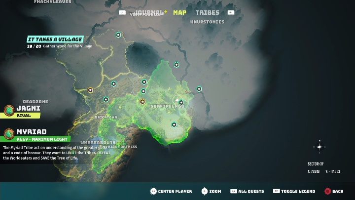 Lokalizacja: Na szycie Gapipunktu 3F (Peekspot 3F) - Biomutant: Kapliczki Psioniczne - lista wszystkich - Biomutant - poradnik do gry