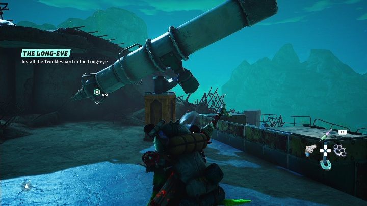 Po powrocie do Novy musicie umieścić fragment meteorytu w teleskopie - Biomutant: Nova - solucja, opis przejścia - Biomutant - poradnik do gry