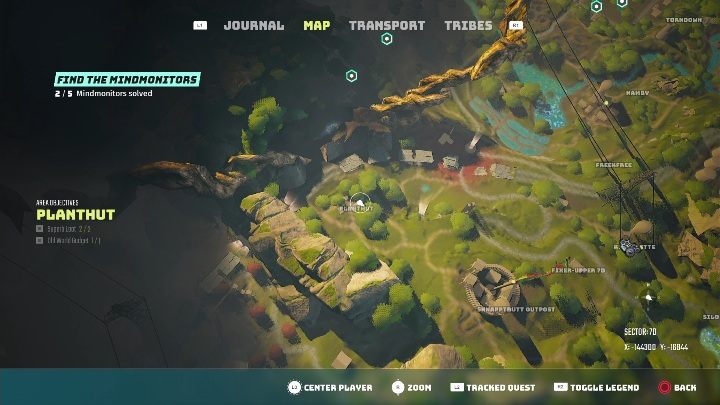 Lokalizacja: Roślinodomek (Planthut) - Biomutant: Myślmonitor - solucja, opis przejścia - Biomutant - poradnik do gry