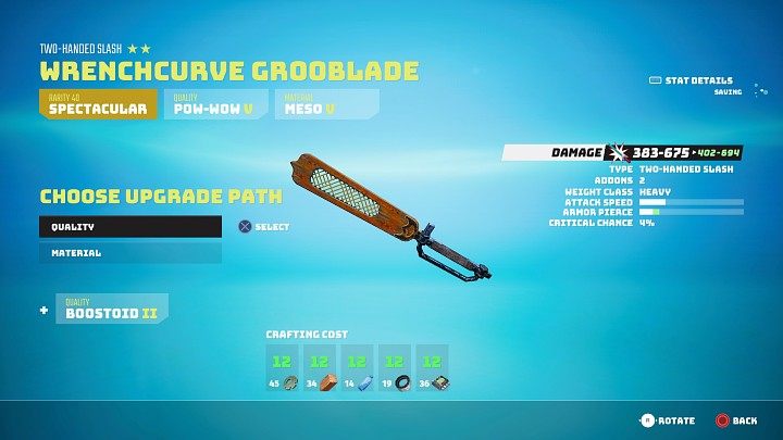 Do ulepszania broni będzie Wam potrzebny warsztat (Weapon Workbench), który jest podwieszony do wielkich balonów i można je znaleźć np - Biomutant: Crafting - Biomutant - poradnik do gry