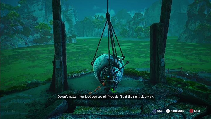 Waszym pierwszym zadaniem będzie użycie 3 muszlorogów - Biomutant: Przyjaciel od Muszlorogu - solucja, opis przejścia - Biomutant - poradnik do gry
