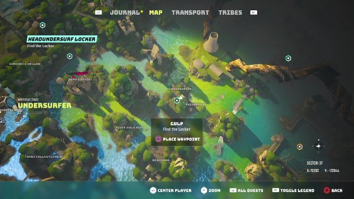 Po bliższym poznaniu się z Chlupem udacie się na poszukiwania nowego sprzętu - Hełmu nurka (Drivers Helm) - Biomutant: Chlup - solucja, opis przejścia - Biomutant - poradnik do gry