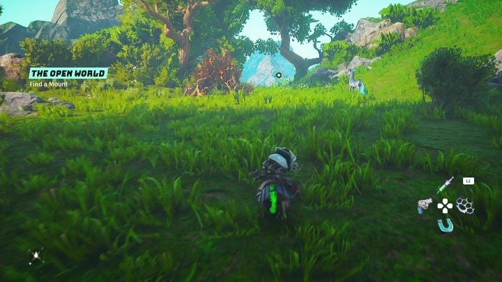 Wierzchowiec znajduje się na polanie, w południowej części Posterunku Murkadorpus - Biomutant: Otwarty świat - solucja, opis przejścia - Biomutant - poradnik do gry