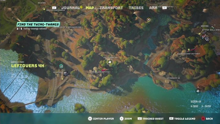 Lokalizacja: Pozostałości 4H (Leftovers 4H) - Biomutant: Znajdź Strunobrzdęki - solucja, opis przejścia - Biomutant - poradnik do gry