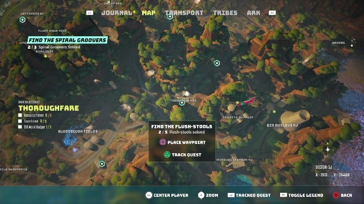 Lokalizacja: W budynku, w Przelotorodze (Thoroughfare) - Biomutant: Znajdź Spłukotrony - solucja, opis przejścia - Biomutant - poradnik do gry