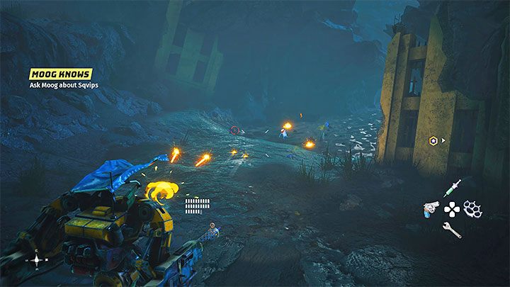 Mekton posiada działka do prowadzenia dość skutecznego ostrzału - Biomutant: Mech Mekton - jak odblokować? - Biomutant - poradnik do gry