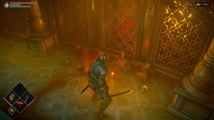 Niezłomnego znajdziecie niedaleko balkonu - Demons Souls Remake: Spójnia (Nexus) - Demons Souls Remake - poradnik do gry