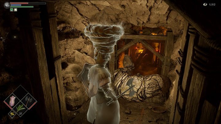 Idąc dalej, zobaczycie wejście do tunelu, które jest zablokowane - Demons Souls Remake: Miasto tuneli (2-2) - solucja, opis przejścia - Demons Souls Remake - poradnik do gry