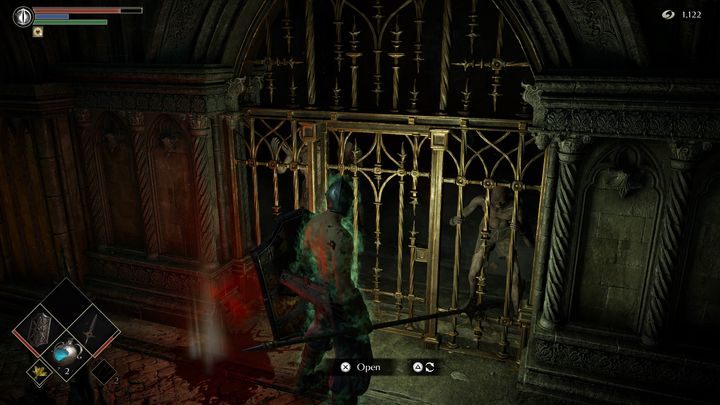 W pierwszej celi po drugiej stronie piętra znajduje się wielu wrogów, jednakże tylko kilku z nich jest nastawionych agresywnie do ciebie - Demons Souls Remake: Więzienie Nadziei (3-1) - solucja, opis przejścia - Demons Souls Remake - poradnik do gry