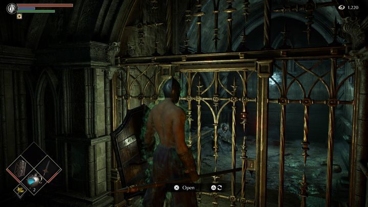 W niektórych celach znajdziecie przedmioty, inne zaś będą puste - Demons Souls Remake: Więzienie Nadziei (3-1) - solucja, opis przejścia - Demons Souls Remake - poradnik do gry