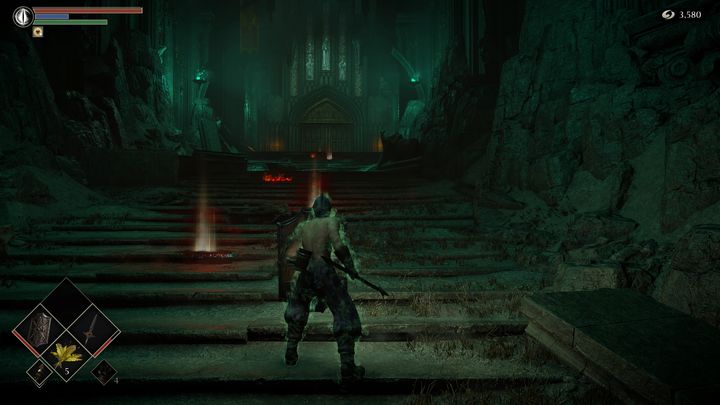 Teraz powinniście wrócić się na dół i kierować się w stronę bossa - Demons Souls Remake: Więzienie Nadziei (3-1) - solucja, opis przejścia - Demons Souls Remake - poradnik do gry