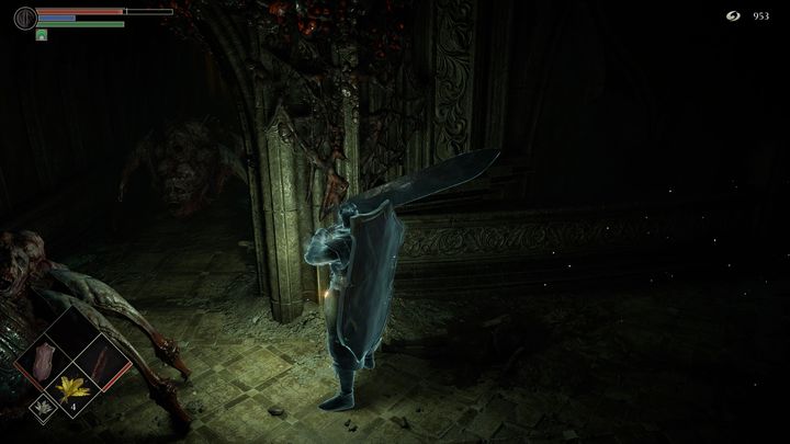 Gdy zejdziecie na sam dół, napotkacie kilka potworów z bagien - Demons Souls Remake: Górna Latria (3-2) - solucja, opis przejścia - Demons Souls Remake - poradnik do gry