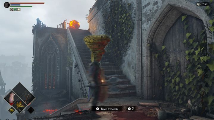 Jeśli chcecie to zrobić później, Waszym celem powinno być udanie się na wyższe piętro - Demons Souls Remake: Wewnętrzny Dziedziniec (1-3) - solucja, opis przejścia - Demons Souls Remake - poradnik do gry