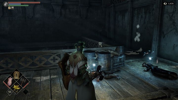 Następnie idźcie przed siebie w stronę wieży - Demons Souls Remake: Wiedźma Yuria - jak uratować? - Demons Souls Remake - poradnik do gry