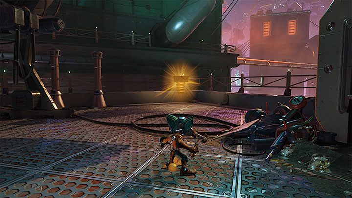 Zajmijcie się zbadaniem niedostępnego wcześniej obszaru - Ratchet & Clank Rift Apart: Nefarious City - znajdźki, lista wszystkich, mapa - Ratchet & Clank Rift Apart - poradnik do gry