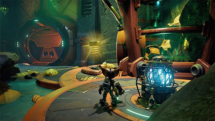 Dla przypomnienia sterując Usterką (miniaturową maszyną kroczącą) musicie pozbywać się wrogich wirusów komputerowych - Ratchet & Clank Rift Apart: Ardolis - znajdźki, lista wszystkich, mapa - Ratchet & Clank Rift Apart - poradnik do gry