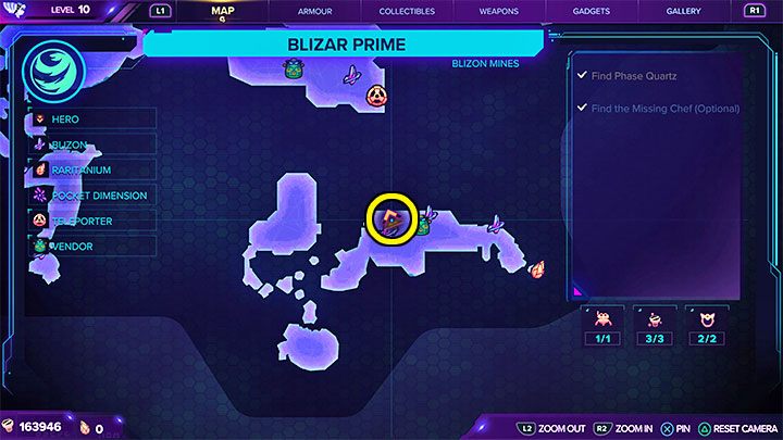 Misia możecie odnaleźć w trakcie początkowej eksploracji południowych obszarów Blizar Prime - Ratchet & Clank Rift Apart: Misie/CraiggerBear - lista pluszowych misiów - Ratchet & Clank Rift Apart - poradnik do gry