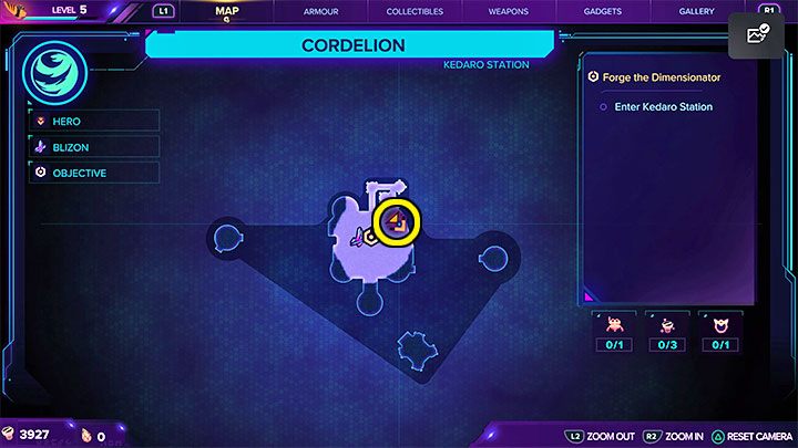 Rozpocznijcie eksplorację okolicy zjeżdżając po śliskich rampach (w gorącym wymiarze były one schodami) - Ratchet & Clank Rift Apart: Misie/CraiggerBear - lista pluszowych misiów - Ratchet & Clank Rift Apart - poradnik do gry