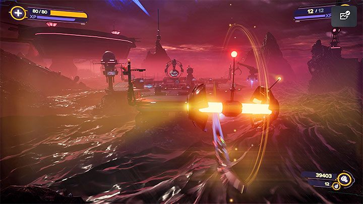 Do starcia z Królewską eskortą (Royal Guard Escorts) dochodzi w końcowej fazie przeprawy przez więzienie Zordoom zlokalizowane na planecie Viceron - Ratchet & Clank Rift Apart: Królewska eskorta, Viceron - jak pokonać? - Ratchet & Clank Rift Apart - poradnik do gry