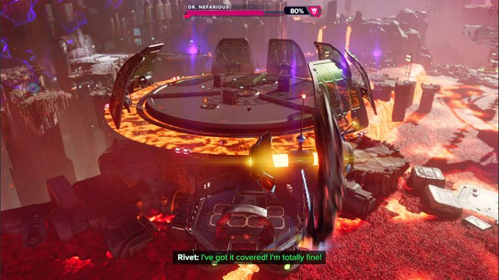Pierwszą fazę starcia z Dr - Ratchet & Clank Rift Apart: Doktor Nefarious, Arena, powrót - jak pokonać? - Ratchet & Clank Rift Apart - poradnik do gry