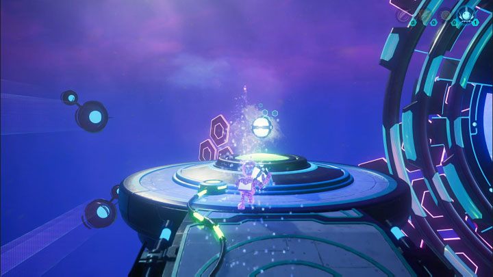 Wyruszcie prosto i dotrzyjcie do miejsca zabrania ciężkiej sfery (Heavy Sphere - obrazek 1) - Ratchet & Clank Rift Apart: Clank, Powrót na Savali - rozwiązania zagadek, lista - Ratchet & Clank Rift Apart - poradnik do gry