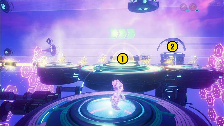 Wykonajcie teraz następujące czynności - Ratchet & Clank Rift Apart: Kit, Powrót na Sargasso - rozwiązania zagadek, lista - Ratchet & Clank Rift Apart - poradnik do gry