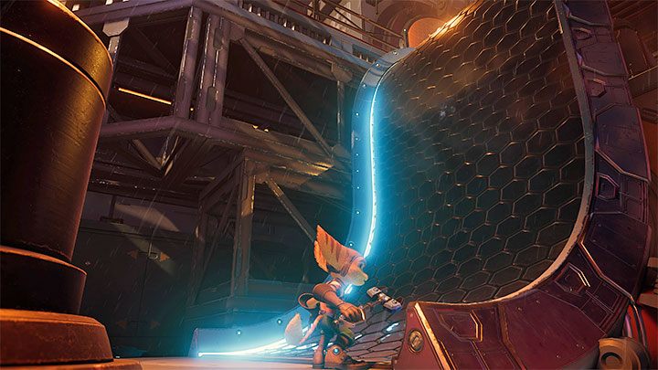 Tematem zbadania fabryki możecie zająć się od razu po dotarciu po raz pierwszy na targowisko - Ratchet & Clank Rift Apart: Eksploracja targowiska i fabryki - solucja - Ratchet & Clank Rift Apart - poradnik do gry