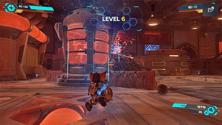 Każdy awans na wyższy poziom doświadczenia wydłuża pasek zdrowia bohaterów - Ratchet & Clank Rift Apart: XP - jak zdobywać? - Ratchet & Clank Rift Apart - poradnik do gry