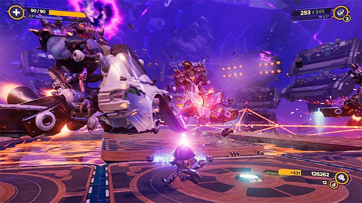 Szpiegobota możecie zdobyć dopiero w końcowej fazie kampanii, a konkretnie po powrocie z więzienia Viceron - Ratchet & Clank Rift Apart: ŻUBR/RYNO, broń ostateczna - lista szpiegobotów - Ratchet & Clank Rift Apart - poradnik do gry