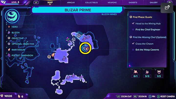 6 - Ratchet & Clank Rift Apart: ŻUBR/RYNO, broń ostateczna - lista szpiegobotów - Ratchet & Clank Rift Apart - poradnik do gry
