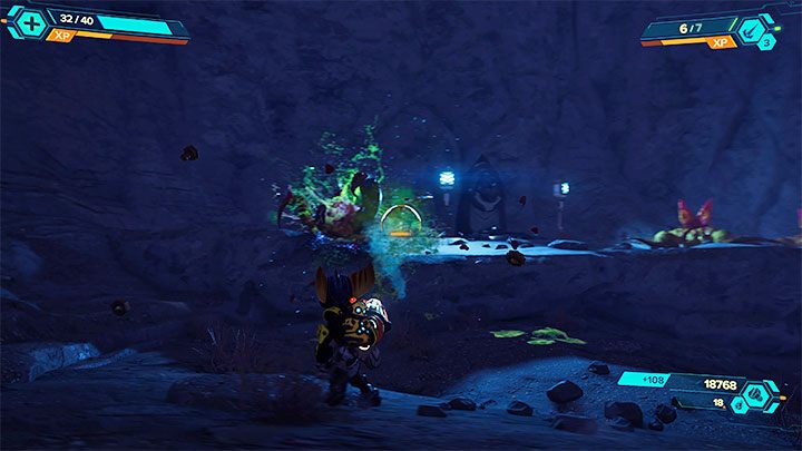 Kapliczka zlokalizowana jest w północno-wschodniej części mapy - Ratchet & Clank Rift Apart: Zdobycie wiedzy lombaków - solucja, kapliczki - Ratchet & Clank Rift Apart - poradnik do gry