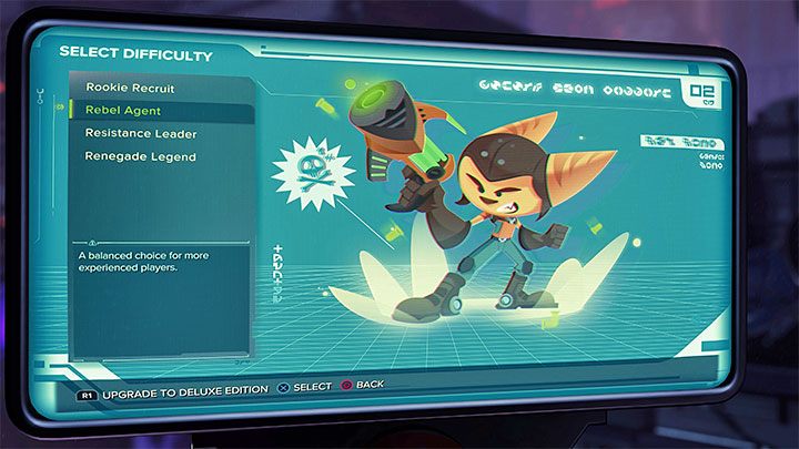 Ratchet & Clank Rift Apart: Советы для начинающих 11 Ratchet & Clank Rift Apart предлагает 4 уровня сложности на выбор - Ratchet & Clank Rift Apart: Стартовые советы - Руководство по игре Ratchet & Clank Rift Apart