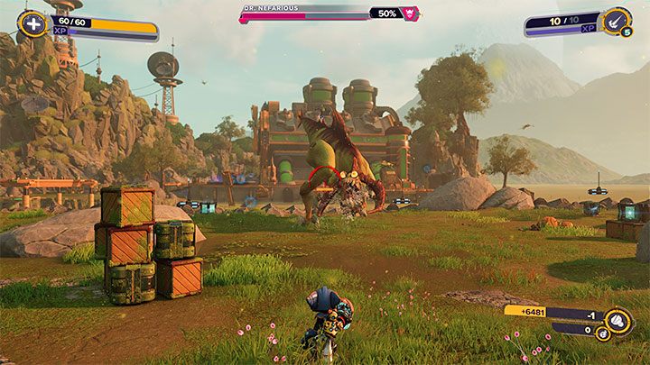 Możecie powracać na planetę Sargasso (pokonane Grunthory odrodzą się) lub zabijać te potwory także w innych okolicznościach - Ratchet & Clank Rift Apart: Trofea - lista - Ratchet & Clank Rift Apart - poradnik do gry
