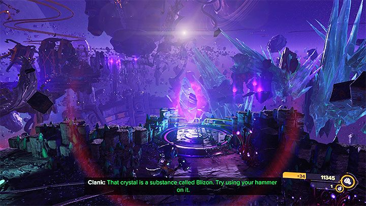Po dotarciu do Blizar Prime odkryjecie zniszczoną planetę, na której miał miejsce kataklizm - Ratchet & Clank Rift Apart: Wyłączenie blokady i dotarcie do górników - solucja - Ratchet & Clank Rift Apart - poradnik do gry