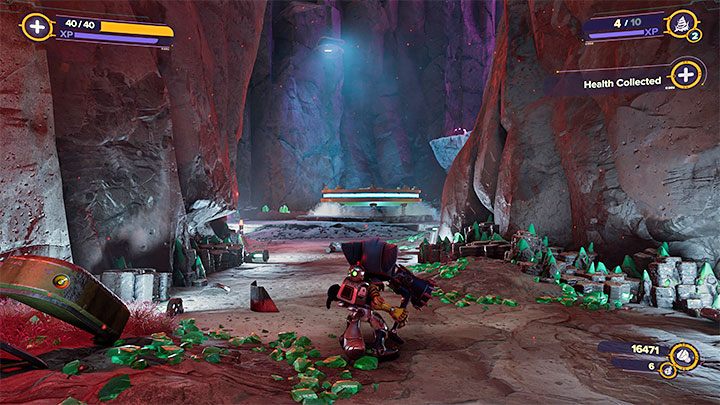 W celu kontynuowania opisywanej pobocznej misji musicie wyruszyć na południe w wymiarze przed kataklizmem - Ratchet & Clank Rift Apart: Odnalezienie szefowej Tulio - solucja - Ratchet & Clank Rift Apart - poradnik do gry