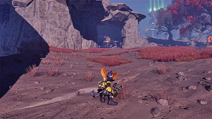 Latające spodki możecie napotykać w trakcie podróżowania po pustkowiach na planecie Savali - Ratchet & Clank Rift Apart: Uciekające UFO - jak zatrzymać? - Ratchet & Clank Rift Apart - poradnik do gry