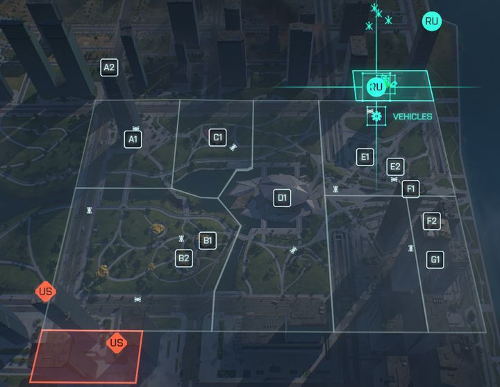 Mapa Kalejdoskop w trybie Podboju. - Battlefield 2042: Kalejdoskop - charakterystyka mapy - Battlefield 2042 - poradnik do gry