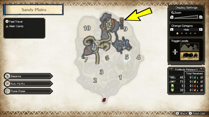 Regitryca znajduje się w małym pomieszczeniu przy obszarze nr 9, pod powierzchnią ziemi - Monster Hunter Rise: Regitryca - jak znaleźć? - Monster Hunter Rise - poradnik do gry