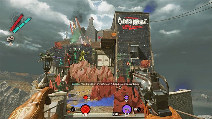 Stan: Oderwanie to zwariowana gra typu live action, która rozgrywana jest w zamku Charliego w dzielnicy Updaam (środek dnia) - Deathloop: Koniec gry - trofeum, jak zdobyć? - Deathloop - poradnik do gry