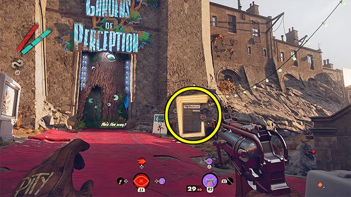 Kolejnym krokiem jest skorzystanie z punktu dostawczego (Delivery Booth) w dzielnicy Zatoka Karla - Deathloop: Gra Charliego Montague - trofeum, jak zdobyć? - Deathloop - poradnik do gry